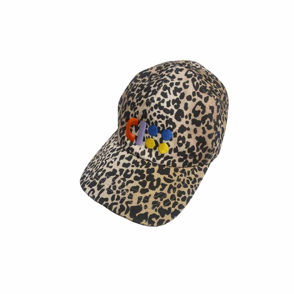 DENIM CAP / LEOPARD