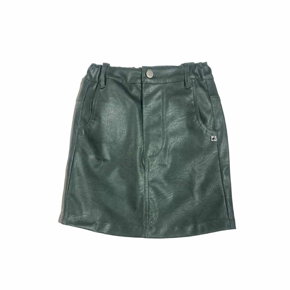 VEGAN LEATHER SKIRT