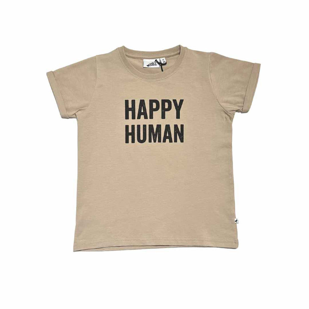 HAPPY HUMAN T-SHIRT / HUMMUS