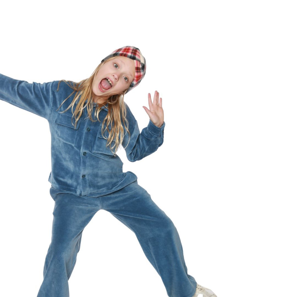 HEADBAND / PLAID FLEECE