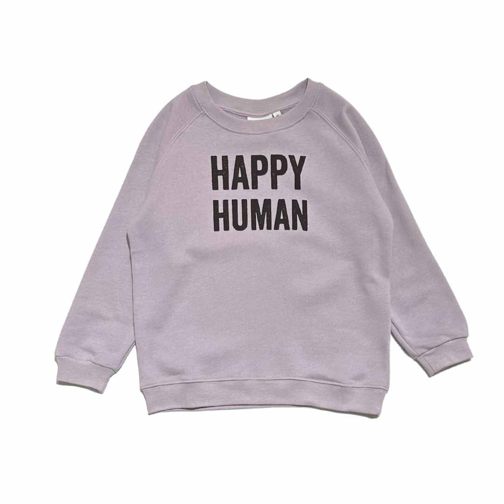 HAPPY HUMAN SWEATER / THISTLE