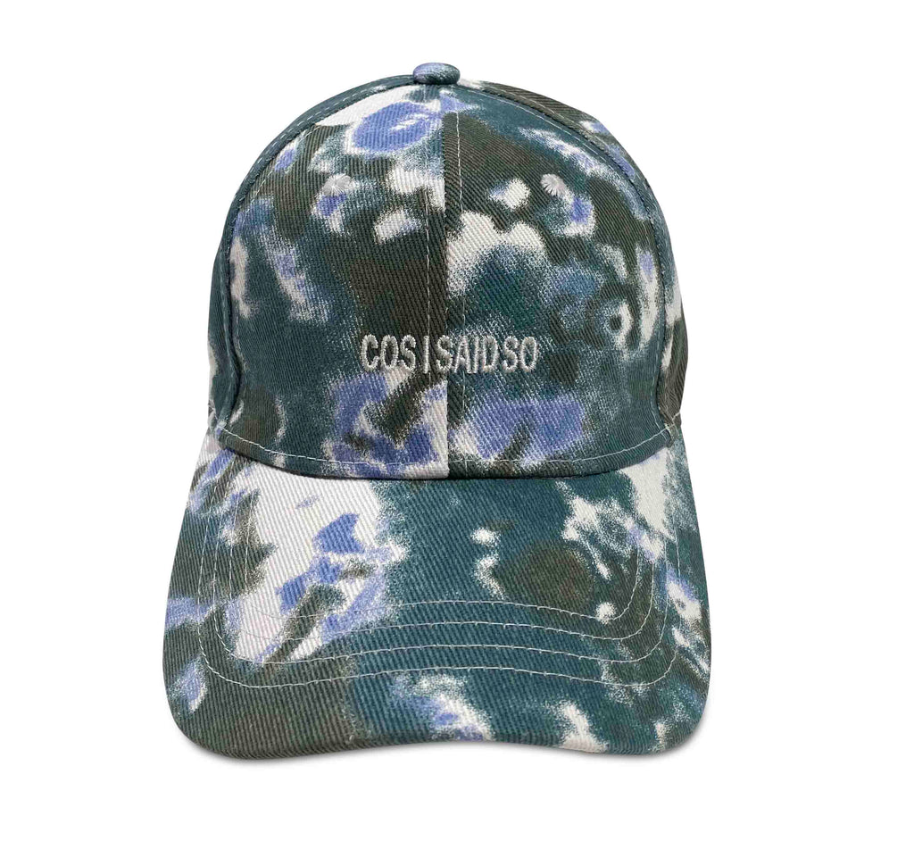 TEEN TIE DYE CAP - khaki