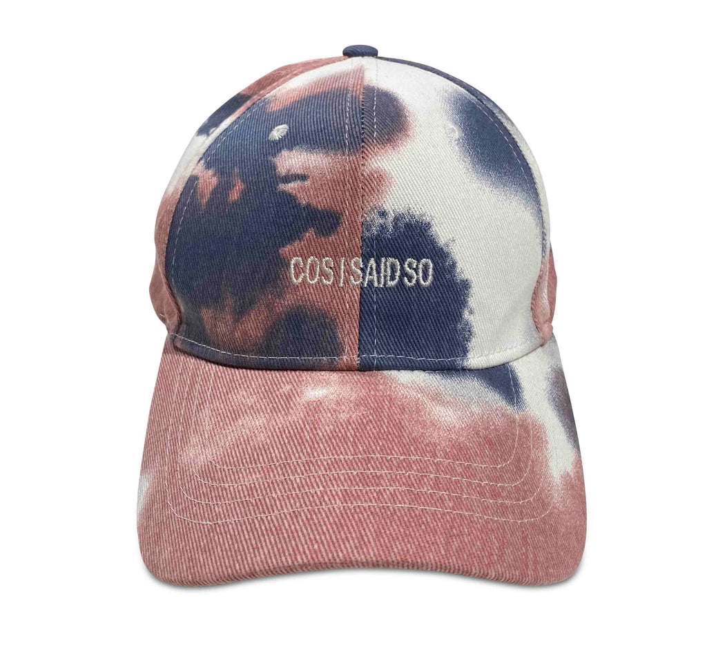 TEEN TIE DYE CAP - vieux rose