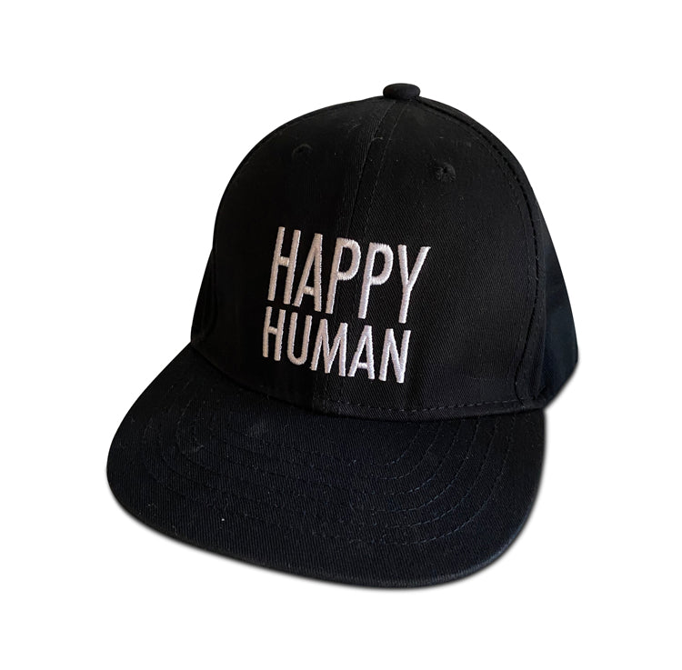 HAPPY HUMAN CAP / BLACK