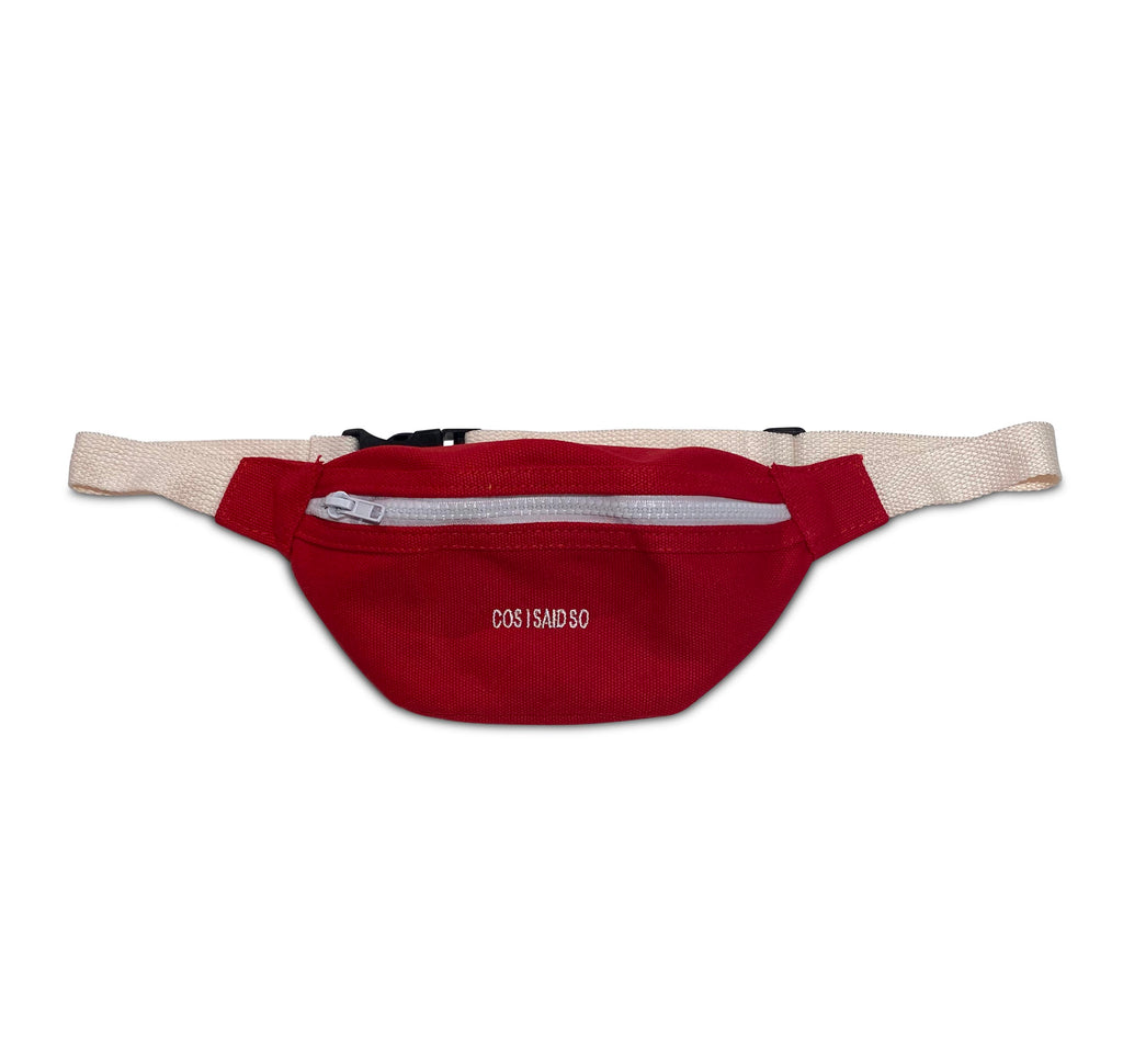 FANNY PACK red