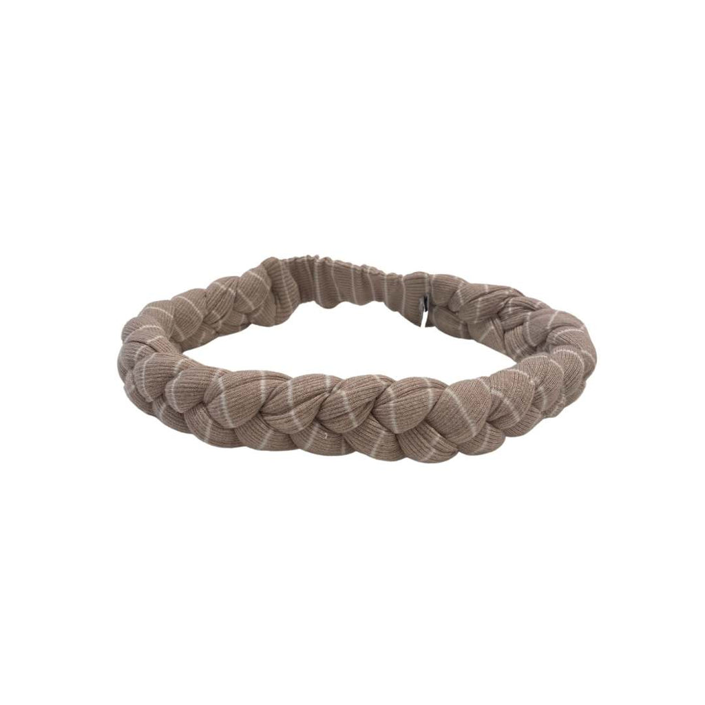 RIB HEADBAND / BEIGE